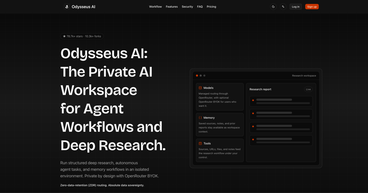 Odysseus AI screenshot 1